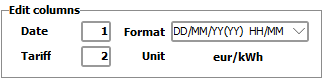 detected units