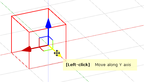 Moving an object on one axis