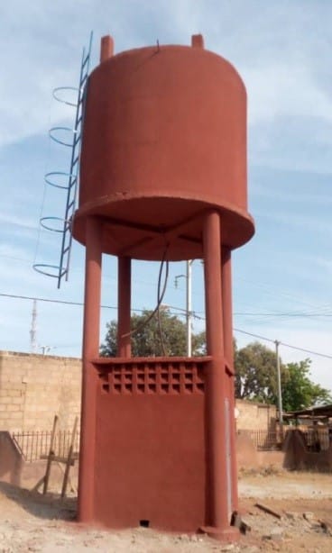 Water tower 21 m3 (photo credit IAS) - Urban Medical Center