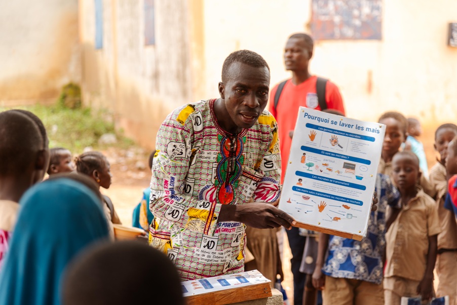 Awareness session on handwashing