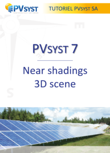 Grid-connected - Part 2/4 - Near shadings 3D scene
