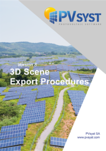 3D scene export procedures